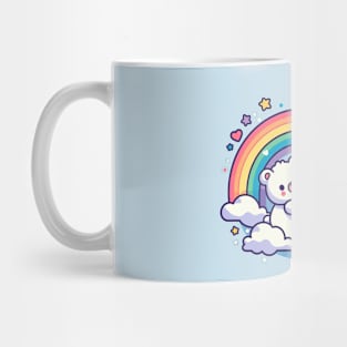 Rainbow Polar Bears Mug